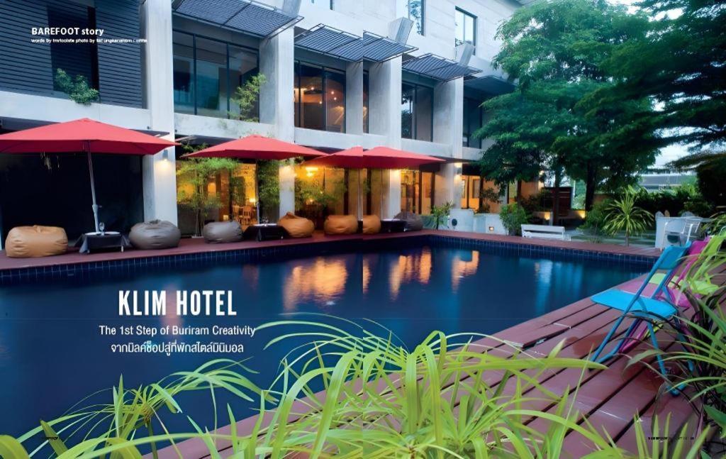 Klim Hotel Бурирам Экстерьер фото